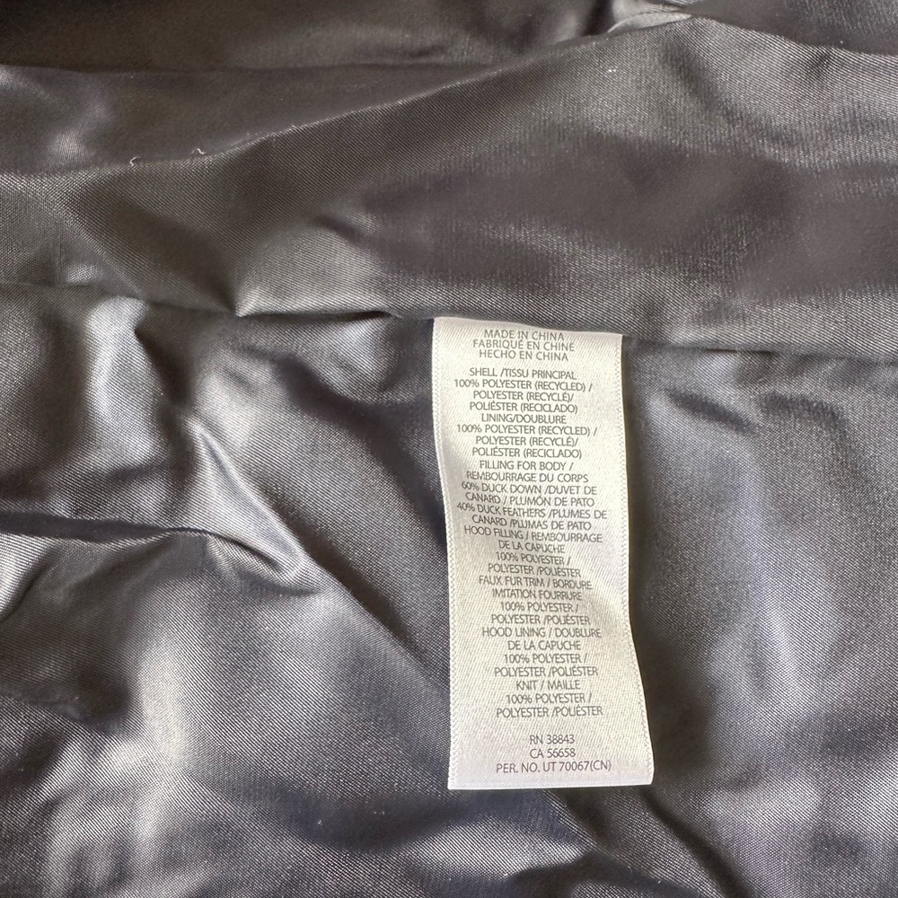 Ralph Lauren Navy Puffer Coat - Picture 13 of 14